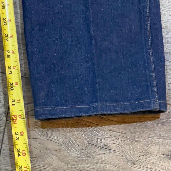 Vintage 80s Wrangler 13MWZ Cowboy Cut Denim Blue Jeans Made in USA Men’s 37x32 - Picture 8 of 8